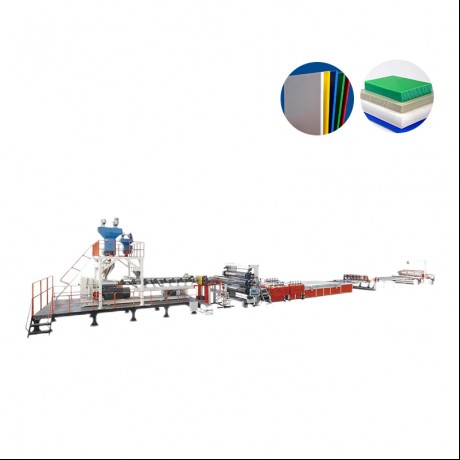 PP, PE, ABS, PVC þykkur diskur Extrusion Line