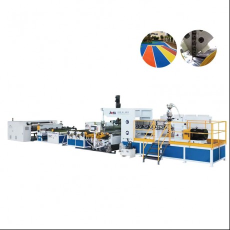 TPE/TPU varmaplast forsmíðað plastbrautarútpressunarvél